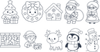 Christmas Doodle Disc 10-Pack