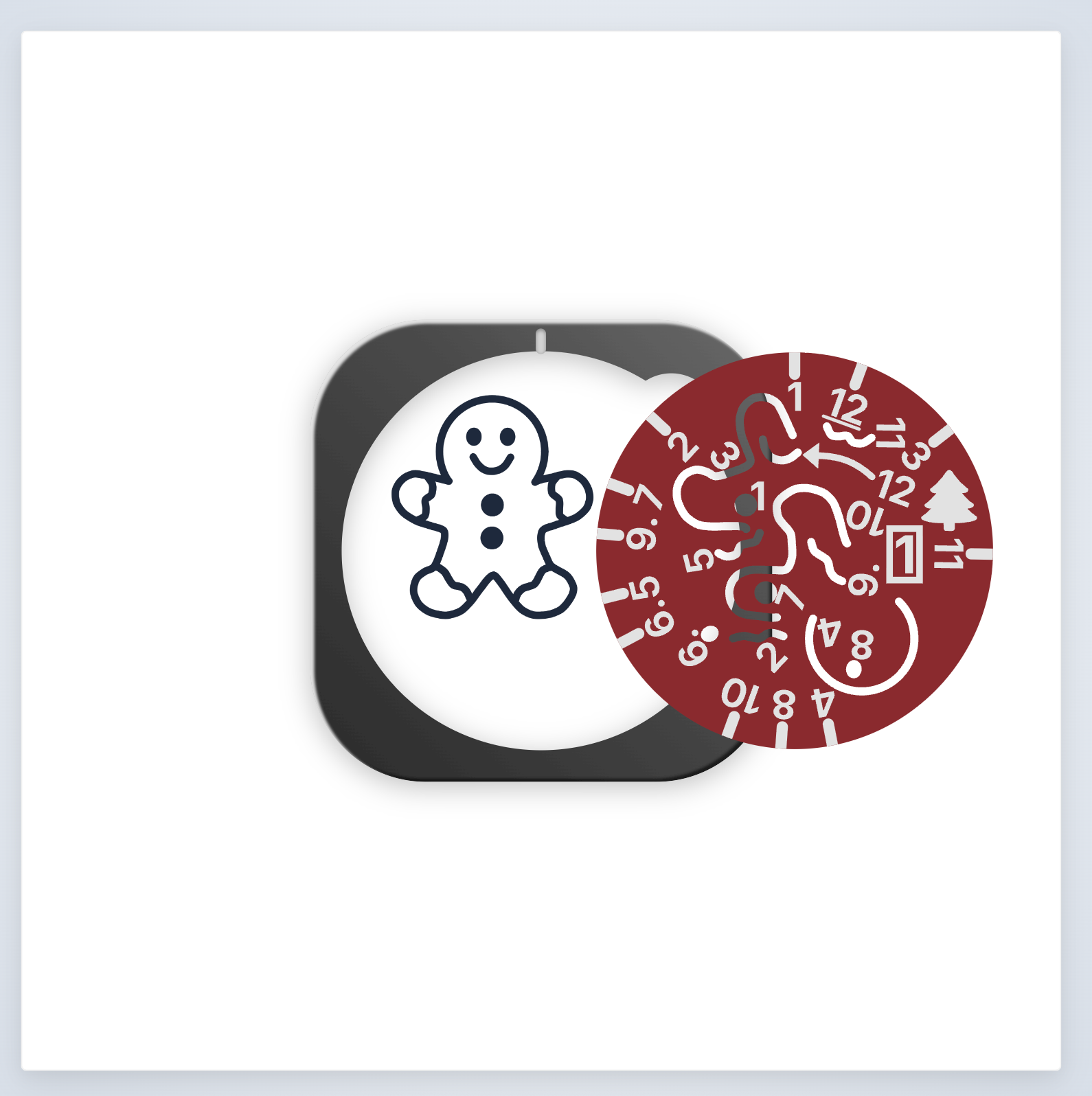🎄 Christmas Tiny Doodle Disc 10-Pack