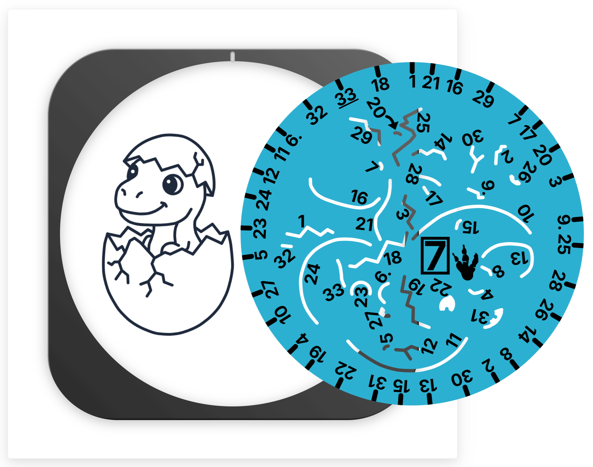 🦕 Dinosaur Doodle Disc 10-Pack