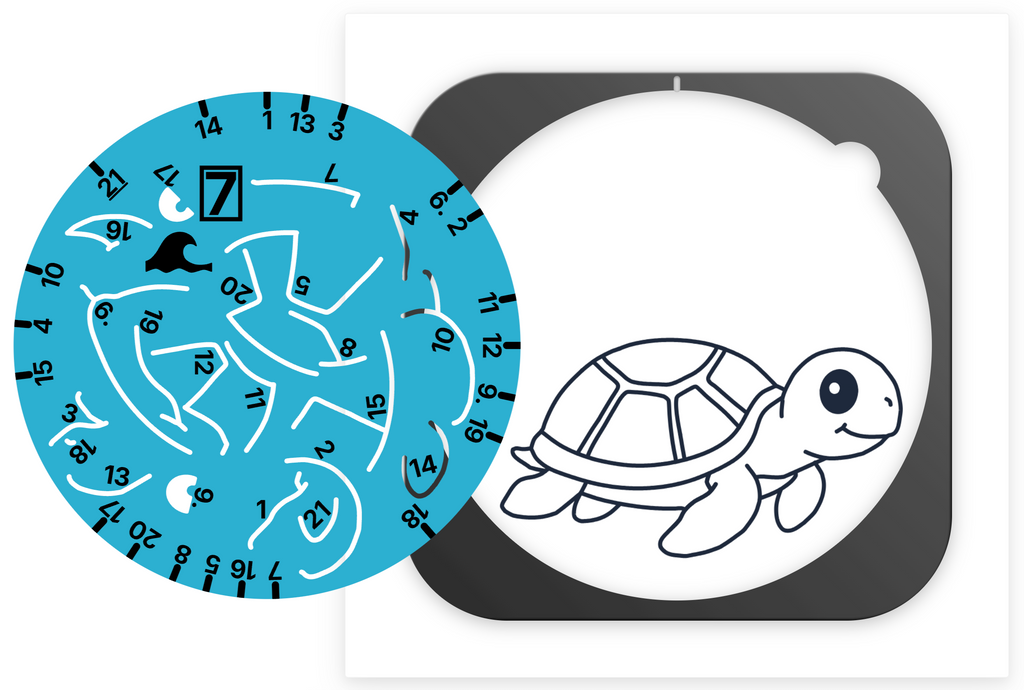 🌊 Sea Creatures Doodle Disc 10-Pack