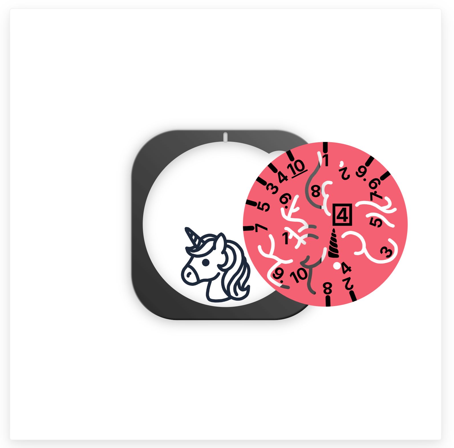 🦄 Unicorn Tiny Doodle Disc 10-Pack