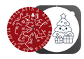 Christmas Doodle Disc 10-Pack