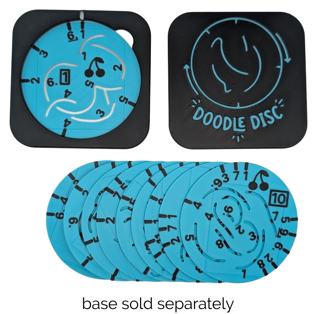 🍒 Fruit Tiny Doodle Disc 10-Pack
