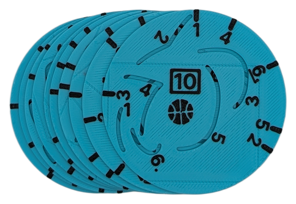 🏀 Sport Tiny Doodle Disc 10-Pack
