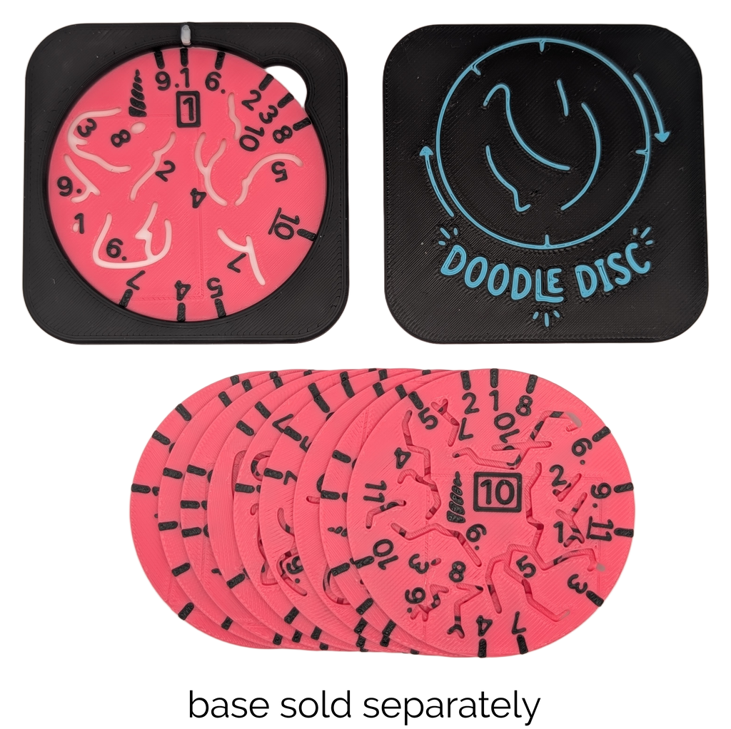 🦄 Unicorn Tiny Doodle Disc 10-Pack