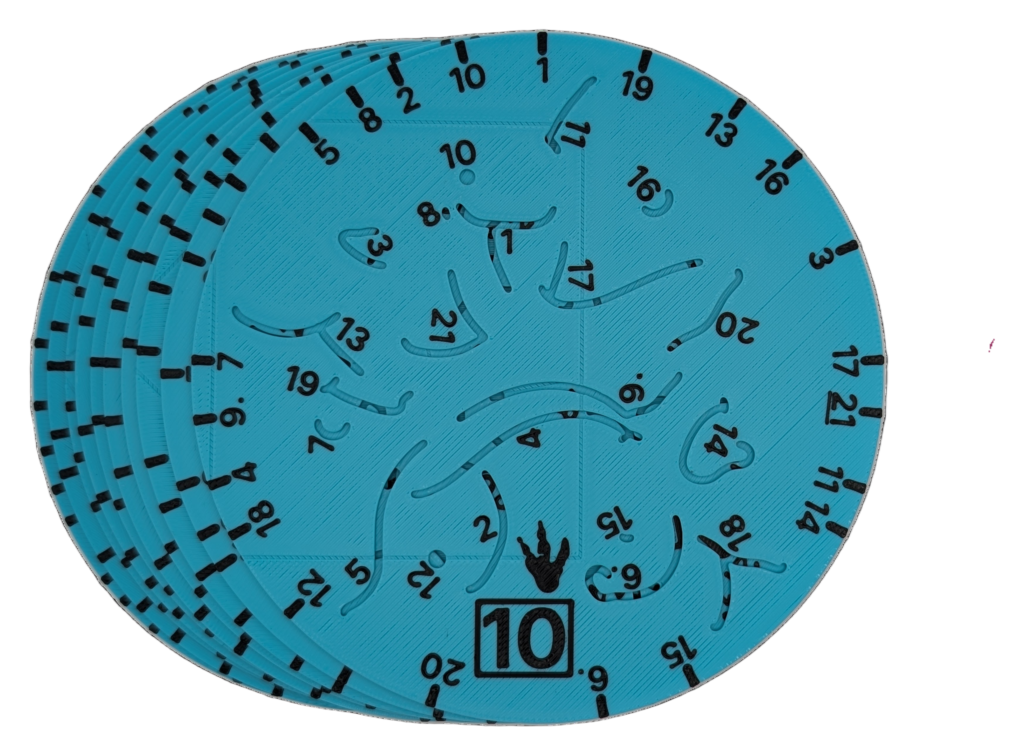 🦕 Dinosaur Doodle Disc 10-Pack
