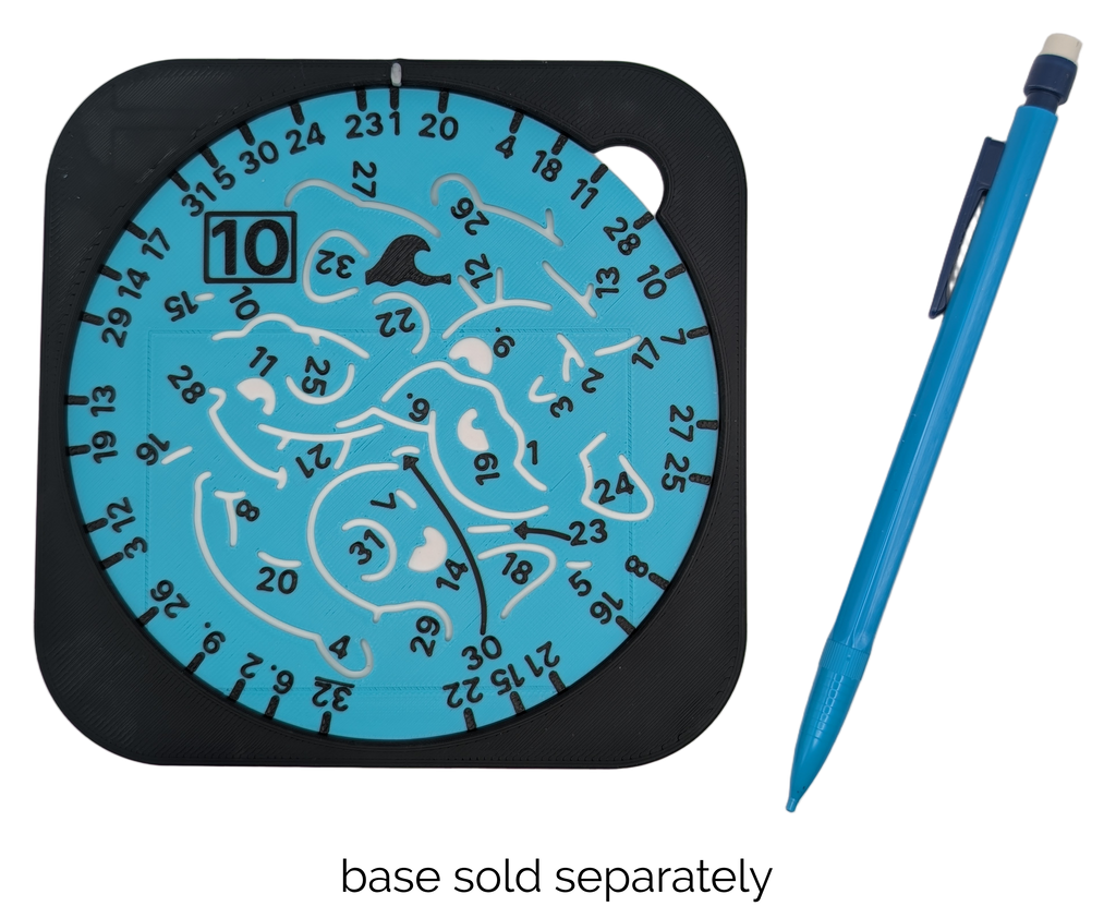 🌊 Sea Creatures Doodle Disc 10-Pack