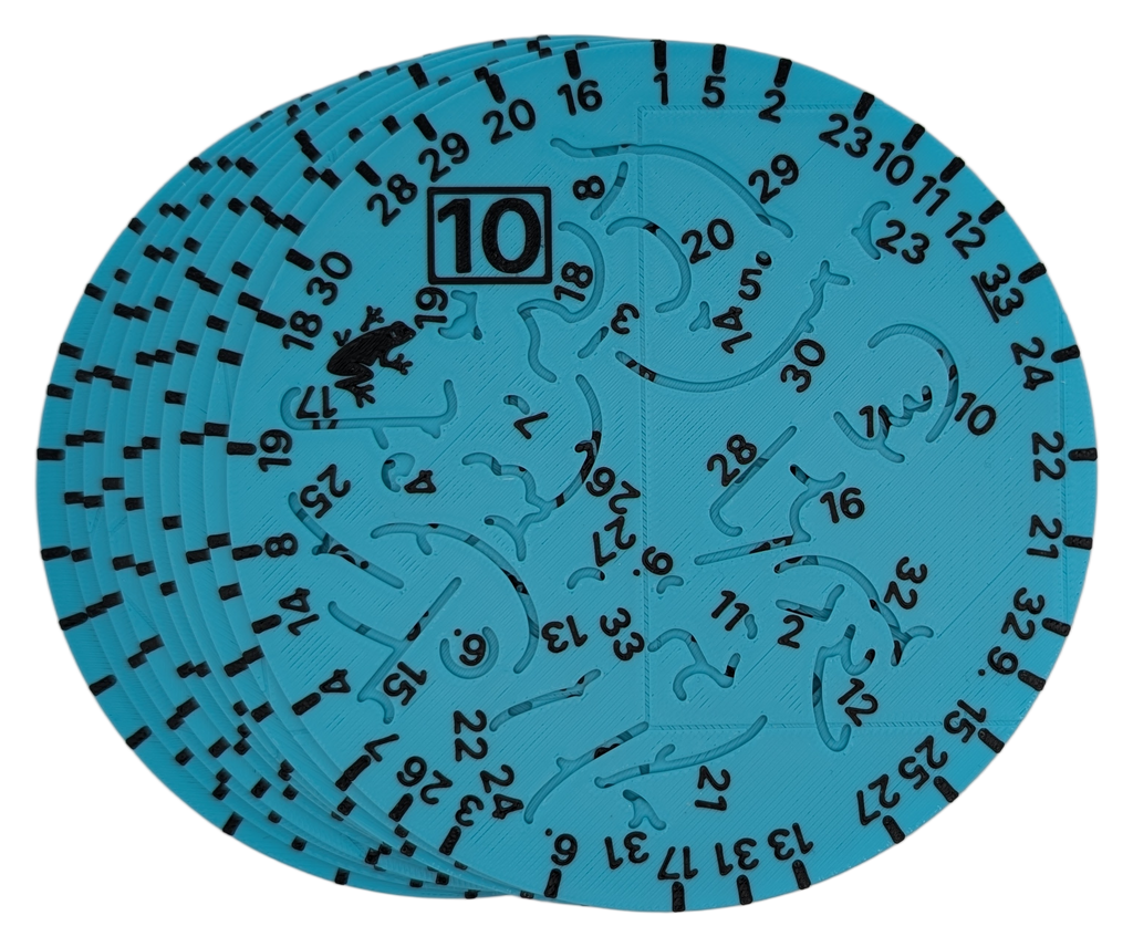 🦥 Rainforest Doodle Disc 10-Pack