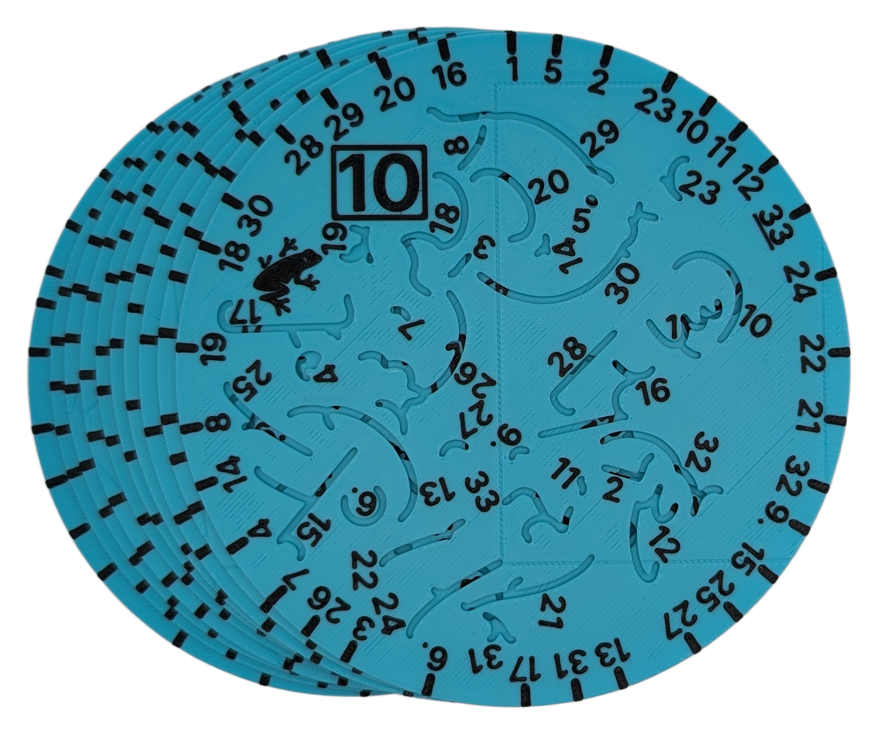 🦥 Rainforest Doodle Disc 10-Pack