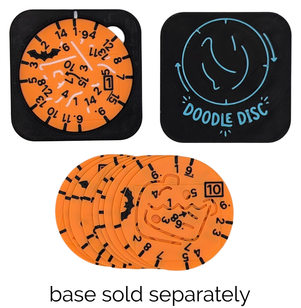 Halloween Tiny Doodle Disc 10-Pack
