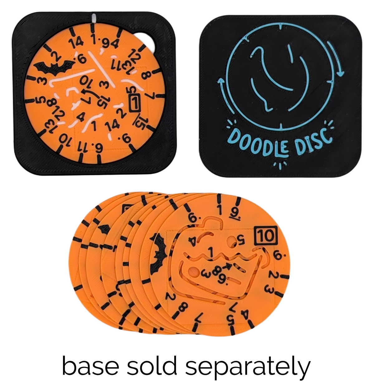 Halloween Tiny Doodle Disc 10-Pack