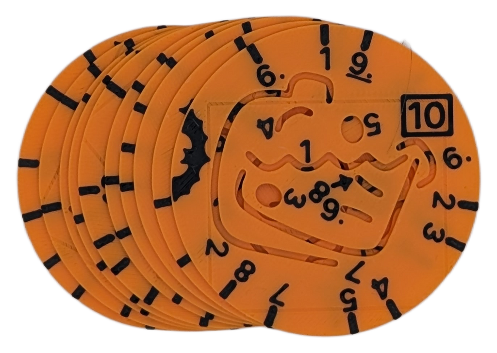 Halloween Tiny Doodle Disc 10-Pack