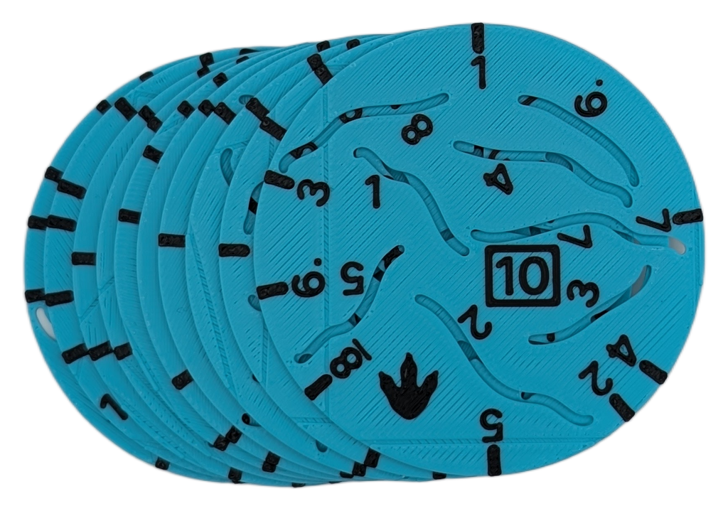 🦕 Dinosaur Tiny Doodle Disc 10-Pack